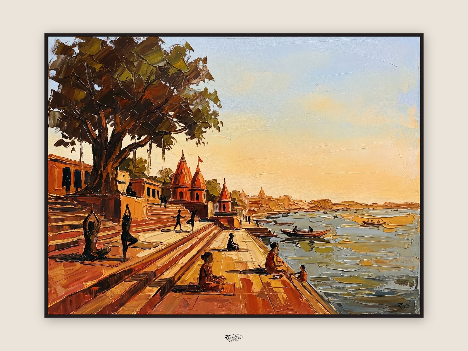 Varanasi Assi Morning Yoga