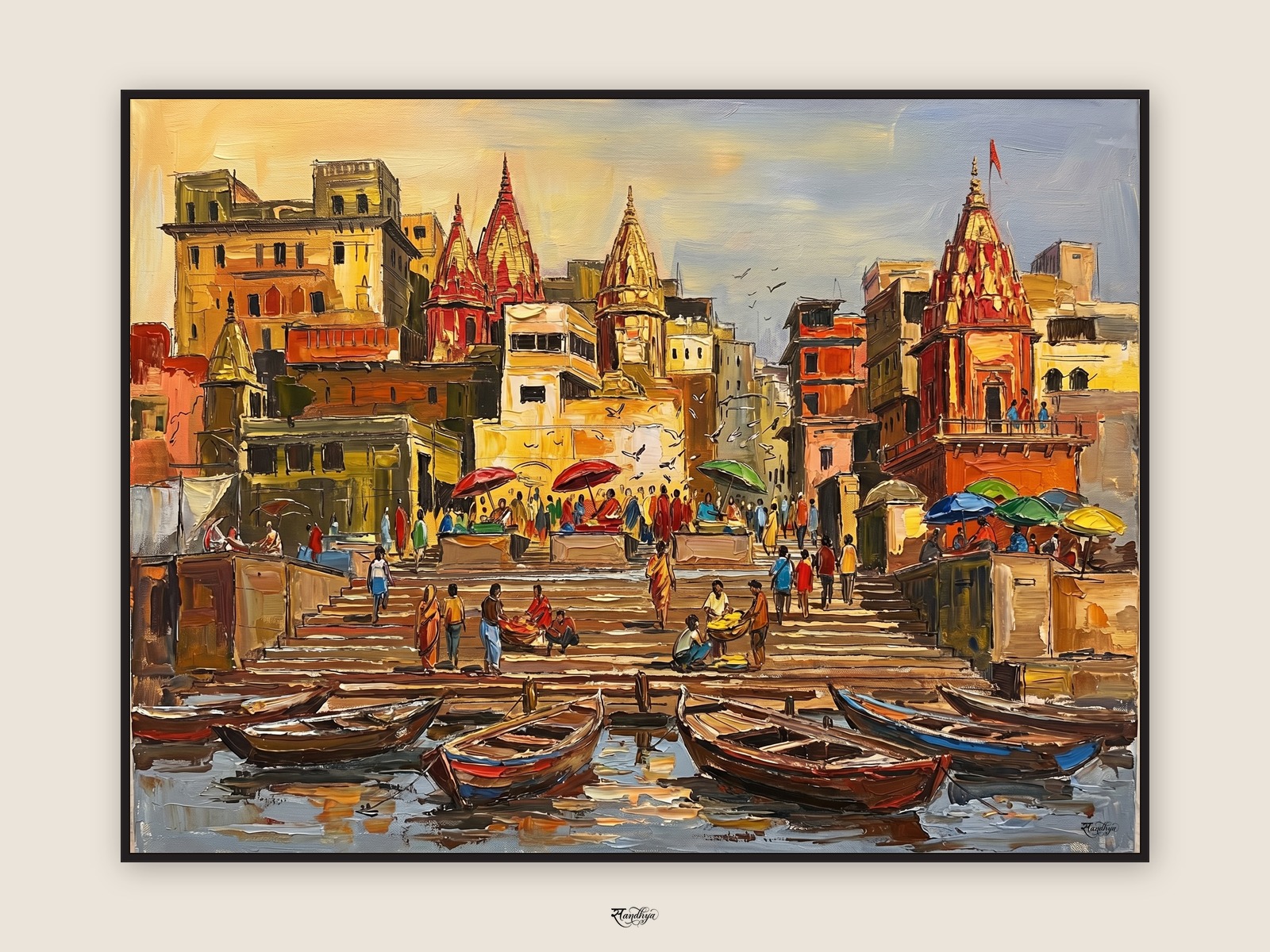 Varanasi Dashashwamedh Dawn