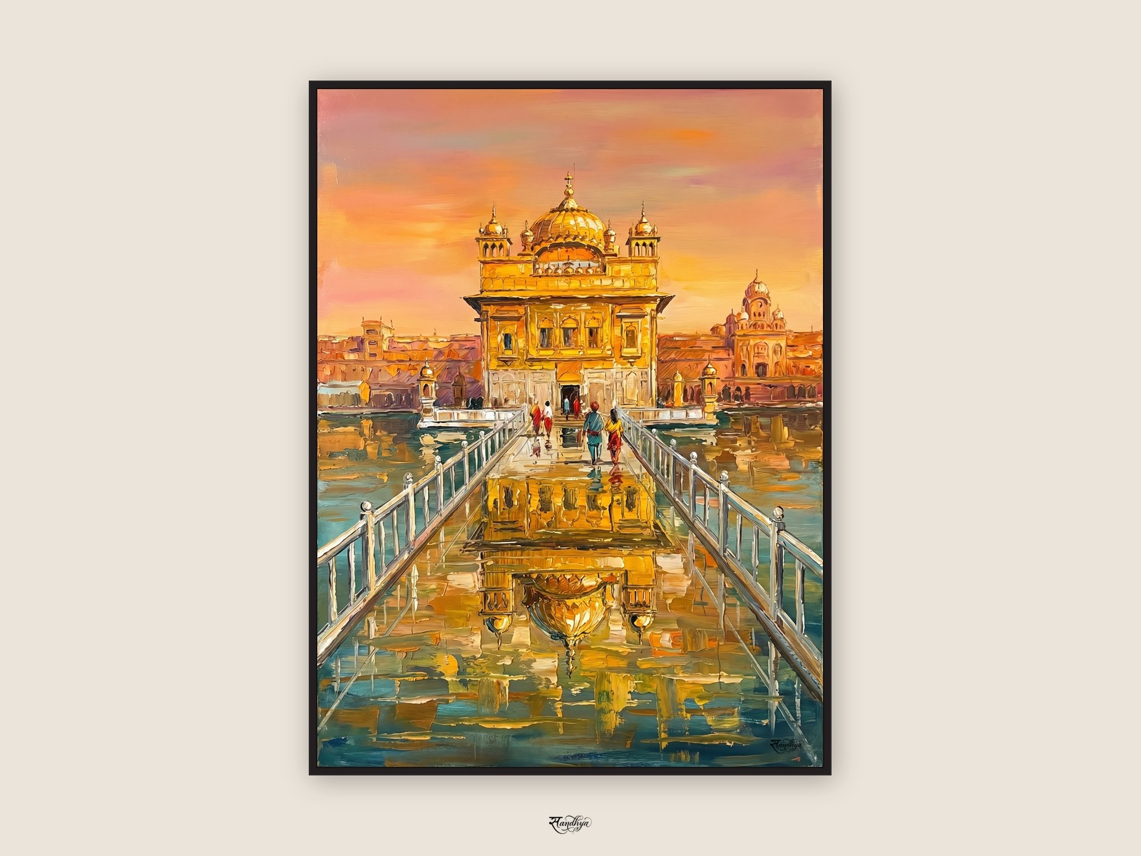 Golden Temple Portrait