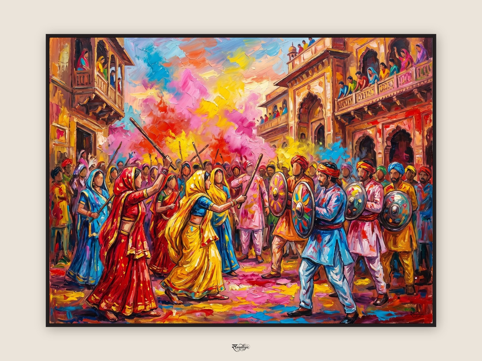 Barsana Lathmar Holi