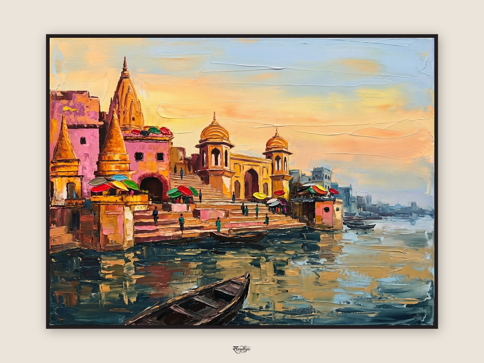 Vrindavan Yamuna Sunset