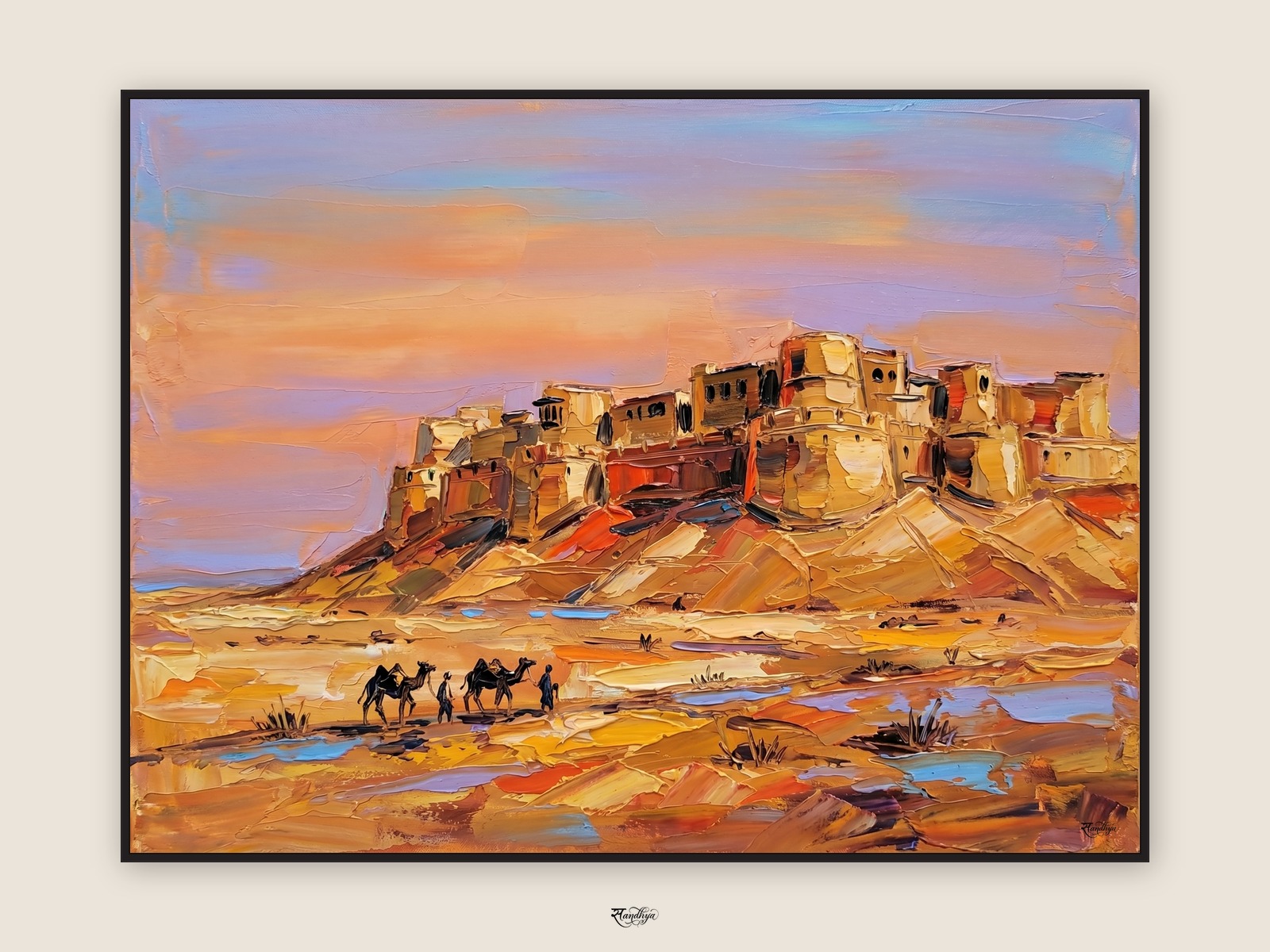 Jaisalmer Fort Desert