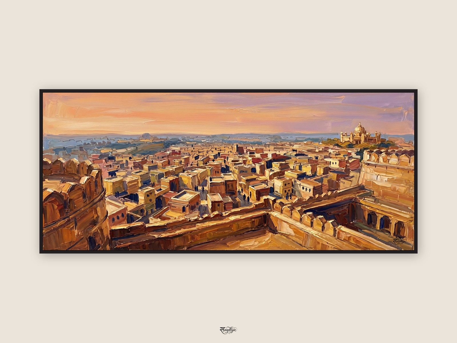 Jodhpur Blue Panorama